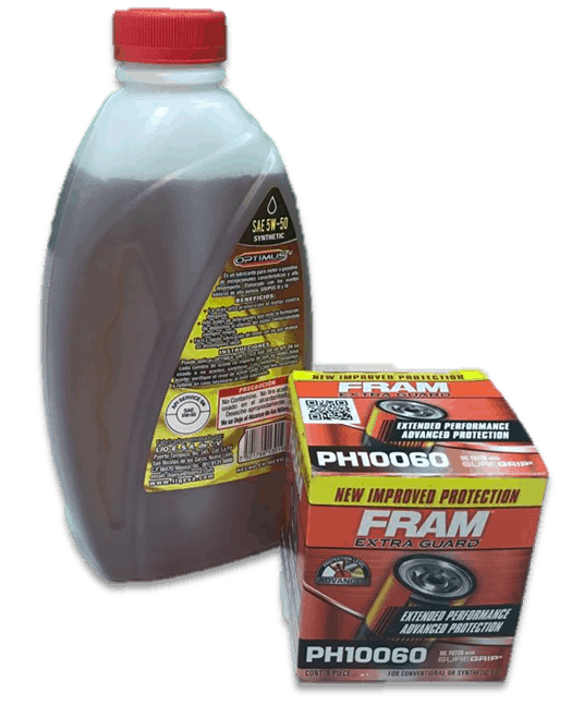 Cambio de aceite y filtro
