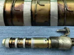 Suciedad en los solenoides VVT