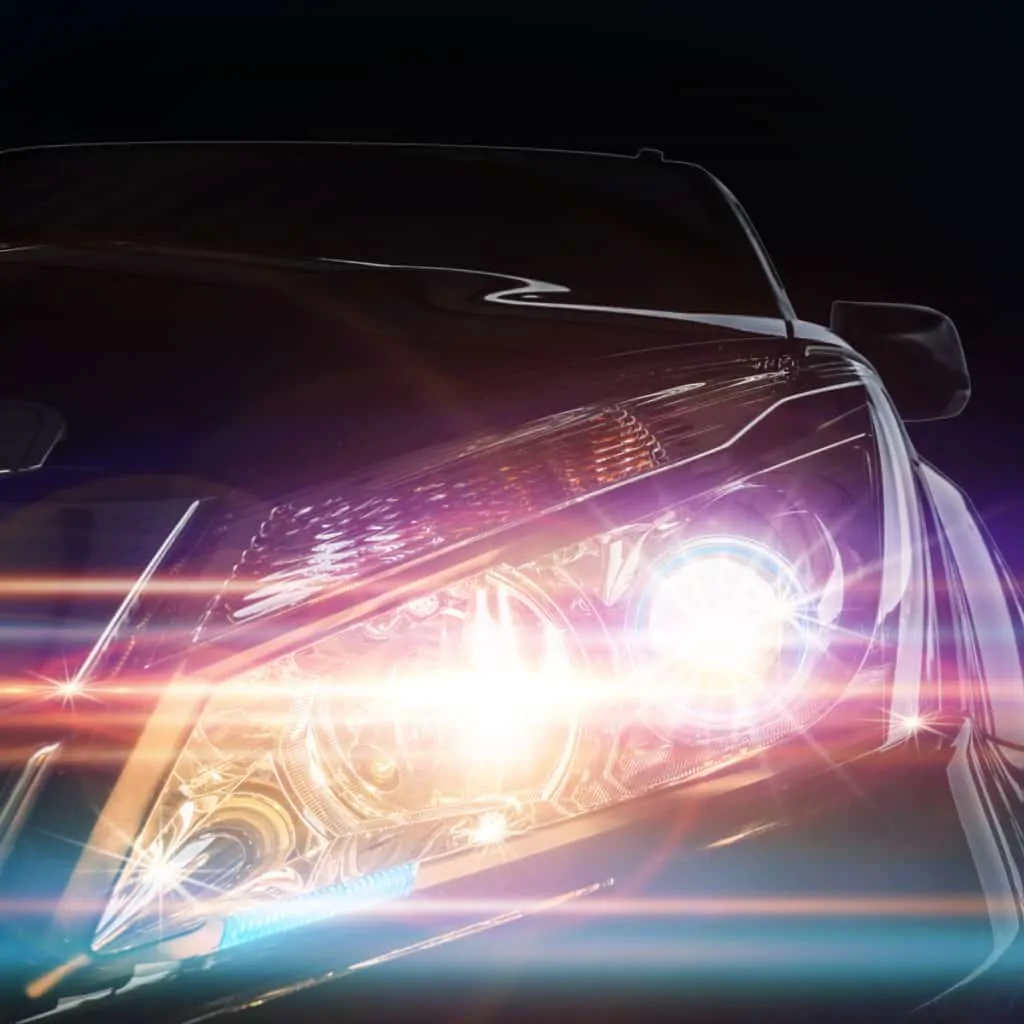 Luces muy intensas