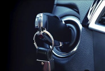 Fondo sistema de arranque del auto